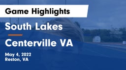South Lakes  vs Centerville VA Game Highlights - May 4, 2022