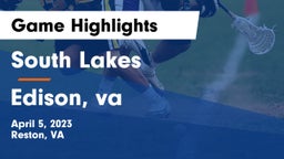 South Lakes  vs Edison, va Game Highlights - April 5, 2023