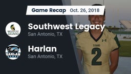 Recap: Southwest Legacy  vs. Harlan  2018