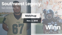 Matchup: Southwest Legacy Hig vs. Winn  2018