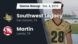 Recap: Southwest Legacy  vs. Martin  2019