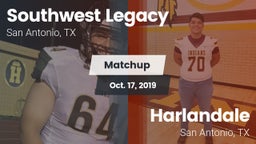 Matchup: Southwest Legacy Hig vs. Harlandale  2019