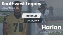 Matchup: Southwest Legacy Hig vs. Harlan  2019