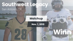 Matchup: Southwest Legacy Hig vs. Winn  2019