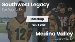 Matchup: Southwest Legacy Hig vs. Medina Valley  2020