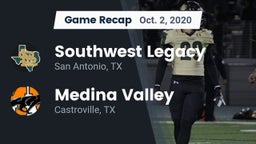 Recap: Southwest Legacy  vs. Medina Valley  2020