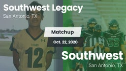 Matchup: Southwest Legacy Hig vs. Southwest  2020