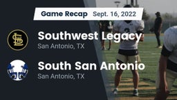 Recap: Southwest Legacy  vs. South San Antonio  2022