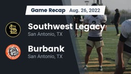 Recap: Southwest Legacy  vs. Burbank  2022