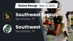 Recap: Southwest Legacy  vs. Southwest  2022