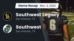 Recap: Southwest Legacy  vs. Southwest  2023
