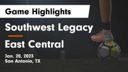 Southwest Legacy  vs East Central  Game Highlights - Jan. 20, 2023