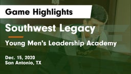 Southwest Legacy  vs Young Men's Leadership Academy Game Highlights - Dec. 15, 2020