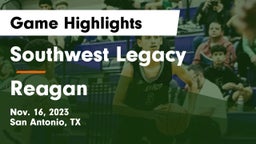 Southwest Legacy  vs Reagan  Game Highlights - Nov. 16, 2023
