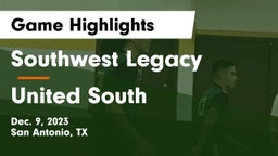 Southwest Legacy  vs United South  Game Highlights - Dec. 9, 2023