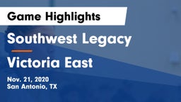 Southwest Legacy  vs Victoria East  Game Highlights - Nov. 21, 2020