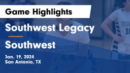 Southwest Legacy  vs Southwest  Game Highlights - Jan. 19, 2024