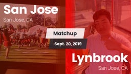 Matchup: San Jose  vs. Lynbrook  2019