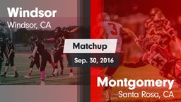 Matchup: Windsor  vs. Montgomery  2016