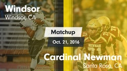 Matchup: Windsor  vs. Cardinal Newman  2016