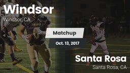 Matchup: Windsor  vs. Santa Rosa  2017