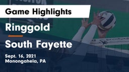 Ringgold  vs South Fayette  Game Highlights - Sept. 16, 2021