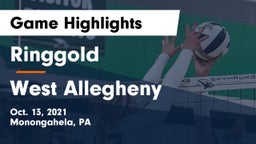Ringgold  vs West Allegheny  Game Highlights - Oct. 13, 2021