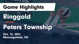 Ringgold  vs Peters Township  Game Highlights - Oct. 15, 2021