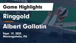 Ringgold  vs Albert Gallatin Game Highlights - Sept. 19, 2023