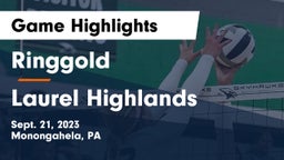 Ringgold  vs Laurel Highlands  Game Highlights - Sept. 21, 2023
