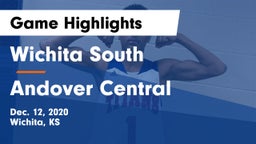 Wichita South  vs Andover Central  Game Highlights - Dec. 12, 2020