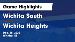 Wichita South  vs Wichita Heights  Game Highlights - Dec. 19, 2020