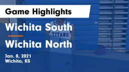 Wichita South  vs Wichita North  Game Highlights - Jan. 8, 2021