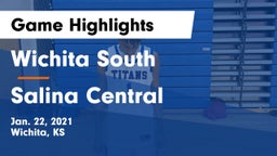 Wichita South  vs Salina Central  Game Highlights - Jan. 22, 2021