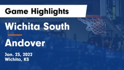 Wichita South  vs Andover  Game Highlights - Jan. 23, 2022