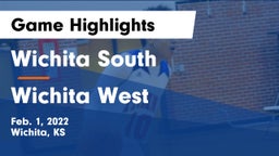 Wichita South  vs Wichita West  Game Highlights - Feb. 1, 2022