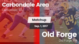 Matchup: Carbondale Area vs. Old Forge  2017