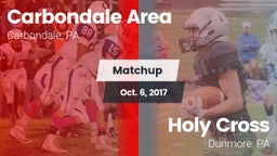 Matchup: Carbondale Area vs. Holy Cross  2017