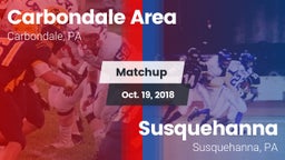 Matchup: Carbondale Area vs. Susquehanna  2018
