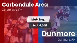 Matchup: Carbondale Area vs. Dunmore  2019