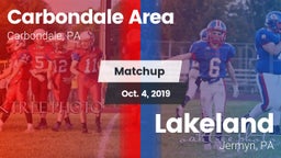 Matchup: Carbondale Area vs. Lakeland  2019