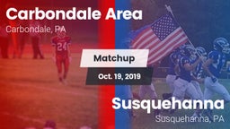 Matchup: Carbondale Area vs. Susquehanna  2019