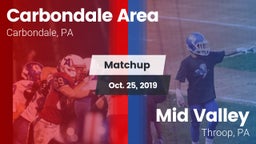 Matchup: Carbondale Area vs. Mid Valley  2019