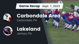 Recap: Carbondale Area  vs. Lakeland  2023