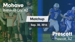 Matchup: Mohave  vs. Prescott  2016