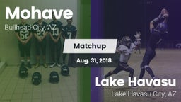 Matchup: Mohave  vs. Lake Havasu  2018