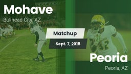 Matchup: Mohave  vs. Peoria  2018