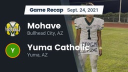 Recap: Mohave  vs. Yuma Catholic  2021