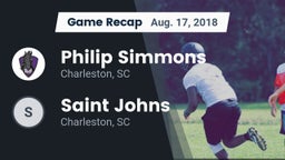 Recap: Philip Simmons  vs. Saint Johns  2018