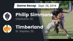 Recap: Philip Simmons  vs. Timberland  2018